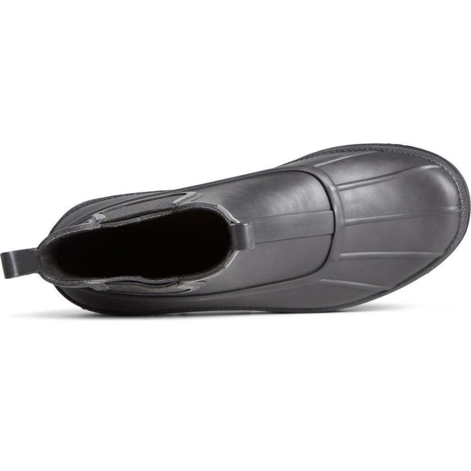 Botas Chelsea De Goma Cold Bay Para Hombre Negro Sperry