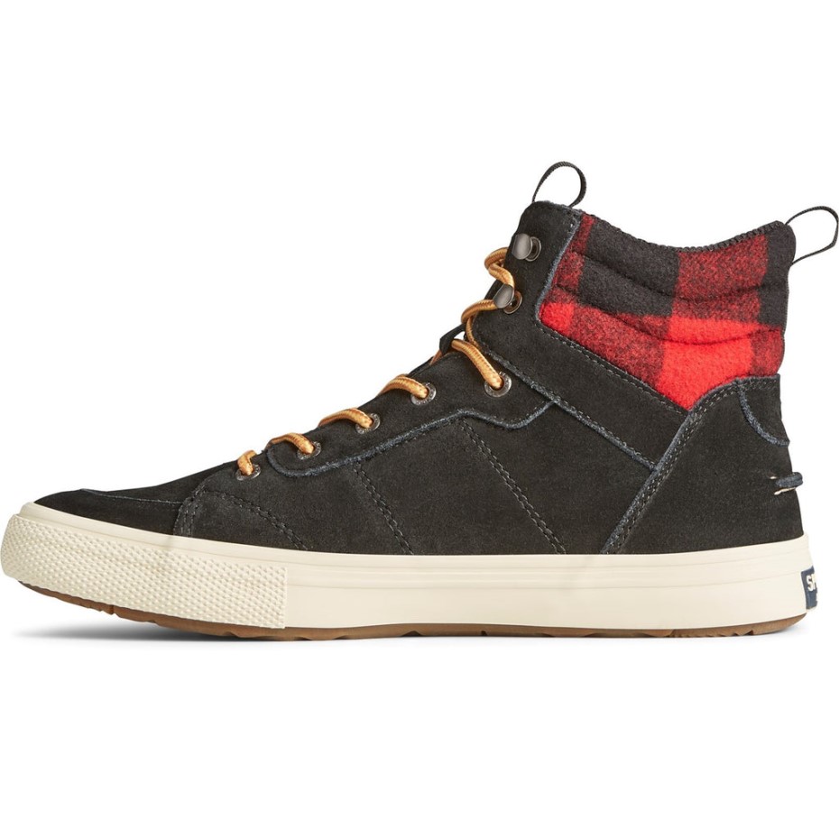 Impermeable De Hombre Striper Storm Hiker Negro Sperry
