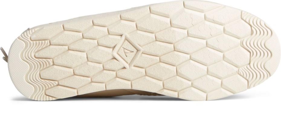 Slip De Nailon Moc-sider En Sperry Blanco