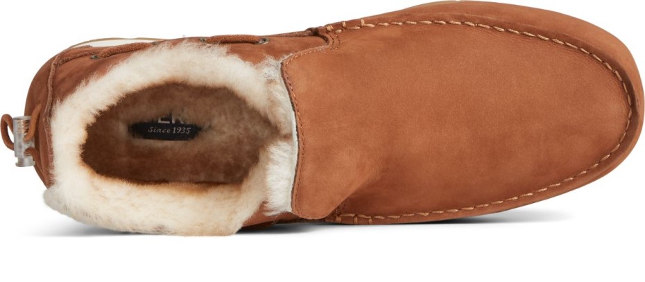 Slip Moc-sider Premium En Marrón Sperry