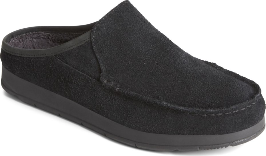 Slip De Ante Moc-sider En Sperry Negro
