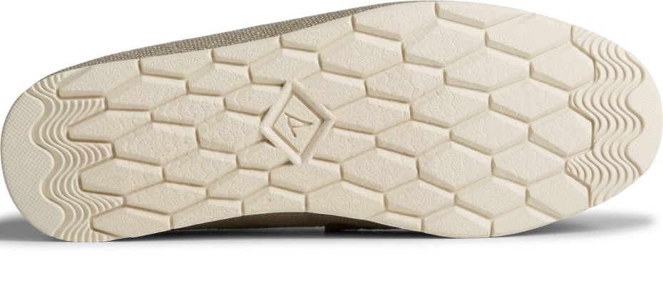 Moc-sider Textil Mule Sperry Taupe