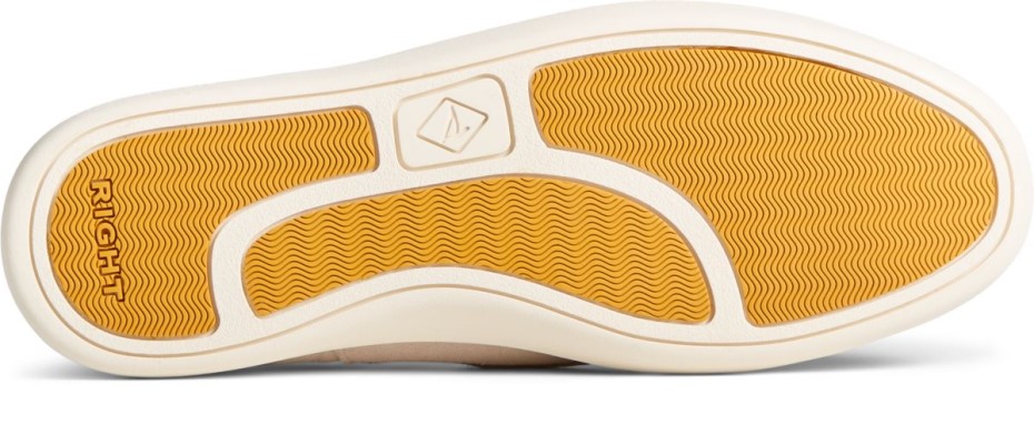 Náuticos De Ante Con 2 Ojales De Los Bancos Exteriores Gris Claro Sperry