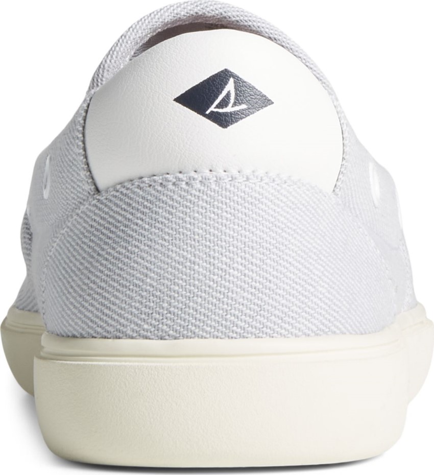 Zapatilla De Deporte Lavada Twin Gore De Los Bancos Exteriores Gris Sperry