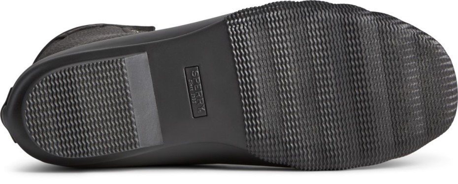 Bota De Pato De Agua Salada Negro Sperry