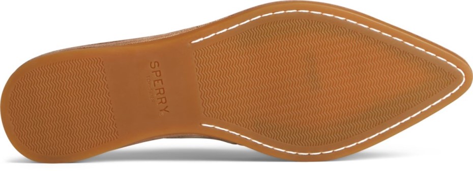 Zapato Destalonado De Piel Saybrook Taupe Sperry