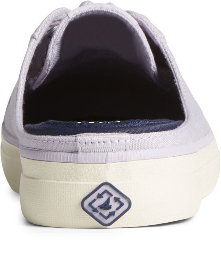 Seacycled Crest Vibe Pastel Mule Zapatilla De Deporte Lila Sperry
