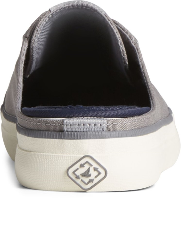 Seacycled Crest Vibe Zapatilla Mule Pastel Gris Sperry