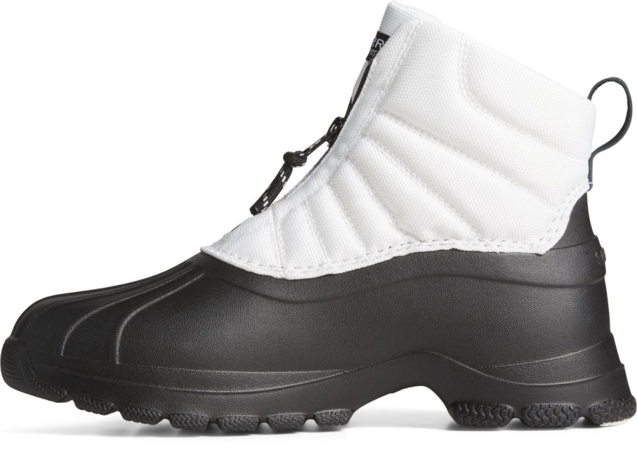 Bota Con Cremallera Y Flotador De Pato Seacycled Blanco Sperry