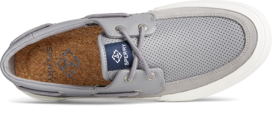 Zapatilla Seacycled Soletide 2 Ojales Gris Sperry