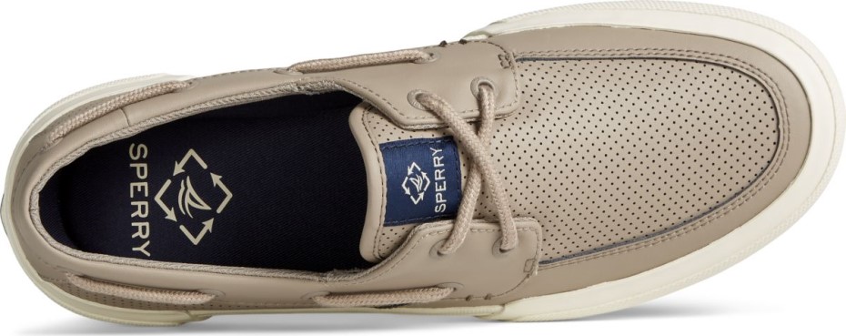 Zapatilla Seacycled Soletide 2 Ojales Taupe Sperry