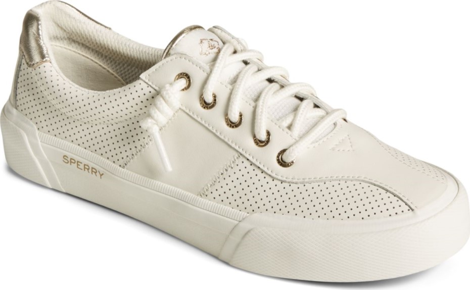 Seacycled Soletide Racy Metalizado Zapatilla Blanco Sperry