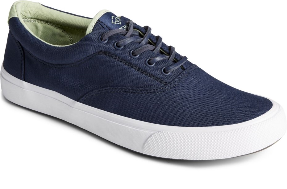 Zapatilla Seacycled Striper Ii Cvo Azul Marino Sperry
