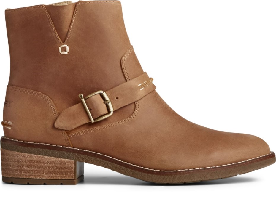 Seaport Storm Grillete Corto Bota Canela Sperry
