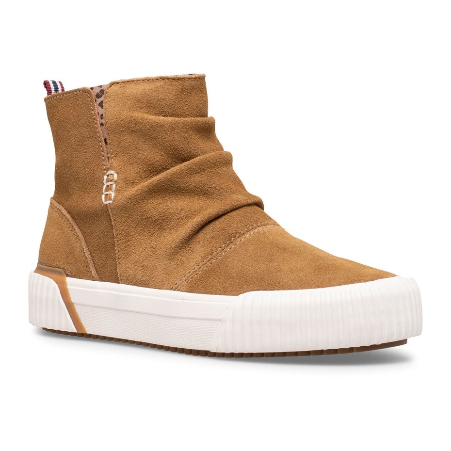 Zapatilla Soletide De Caña Media Tostado Sperry