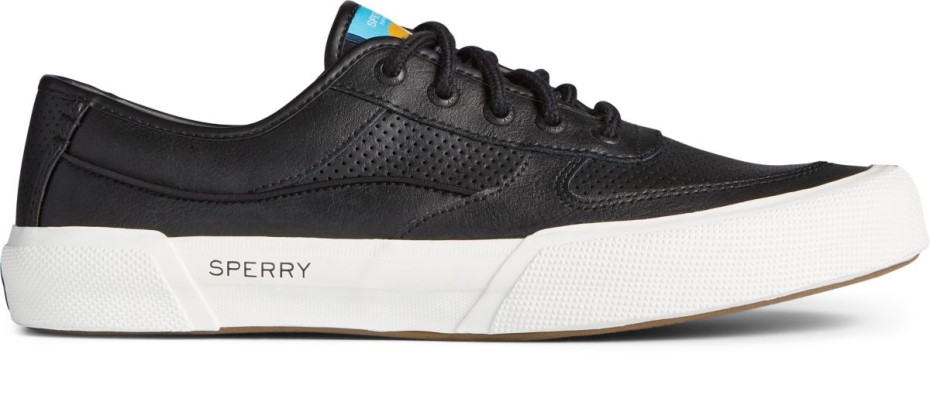 Zapatilla Soletide Sperry Negro Blanco