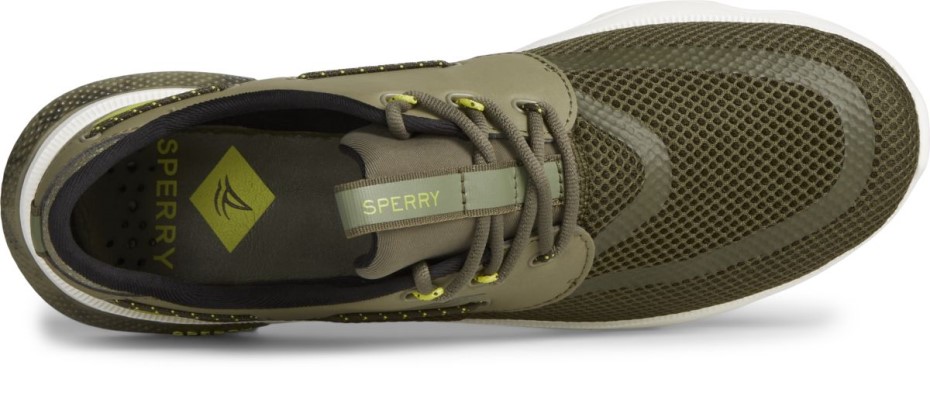 Zapatillas Sperry 7 Seas 3-eye Camo Verde Oliva