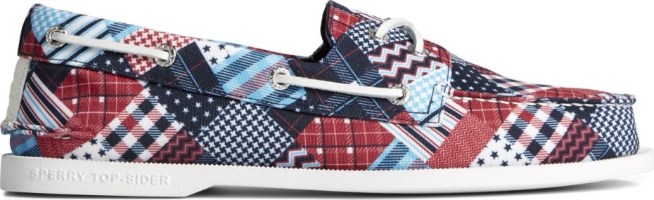 Sperry Auténtico Original Americana 2-ojo Náutico Azul Multi