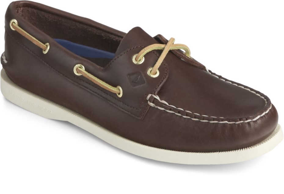 Sperry Auténtico Original Náutico Clásico Marrón Piel