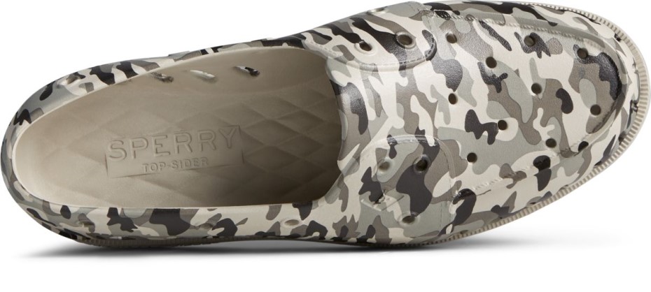 Sperry Auténtico Original Barco Flotador Zapato Camo