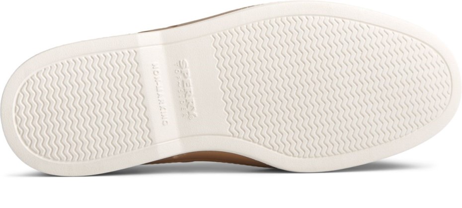 Sperry Auténtico Original Barco Flotador Zapato Champán