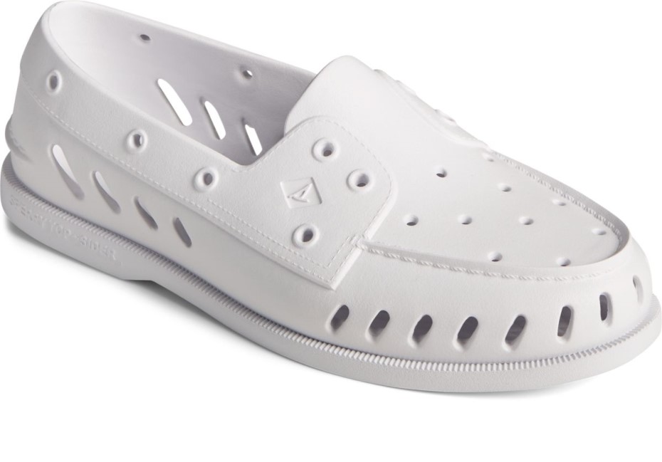 Sperry Zapato Náutico Original Auténtico Blanco