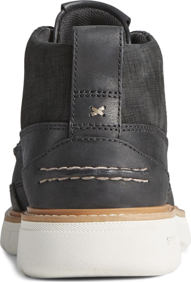 Sperry Auténtico Original Plushwave Lug Chukka Negro