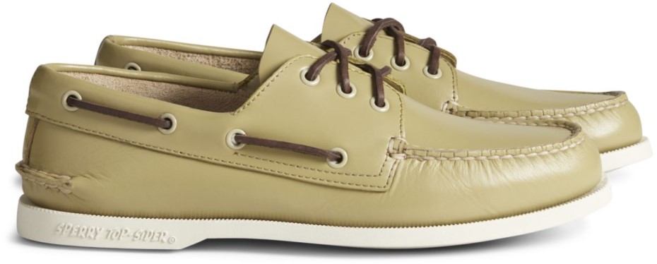 Sperry Cloud Auténtico Original Náutico De 3 Ojales Alce Ahumado