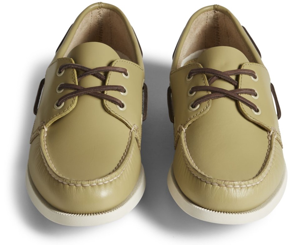 Sperry Cloud Auténtico Original Náutico De 3 Ojales Alce Ahumado