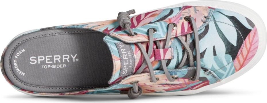 Sperry Crest Vibe Coral Floral Mule Zapatilla Deportiva Rosa