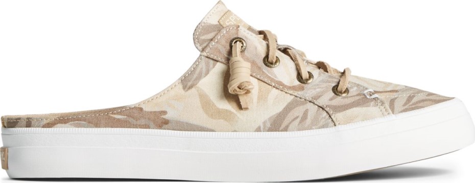 Sperry Crest Vibe Coral Floral Mule Zapatilla De Deporte Bronceado