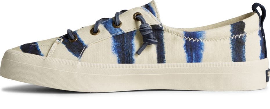 Zapatillas Sperry Crest Vibe Tie Dye Raya Azul Marino