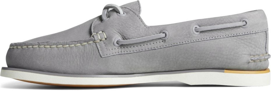 Náutico Sperry Copa Oro Auténtico Original Nubuck Gris