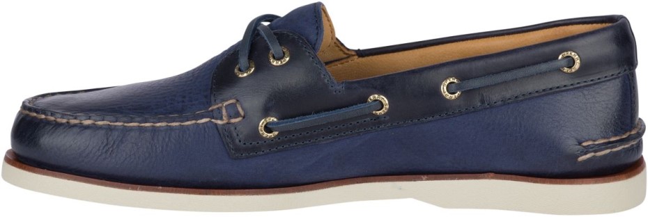 Sperry Copa De Oro Auténtico Original Rivingston Náutico Azul Marino