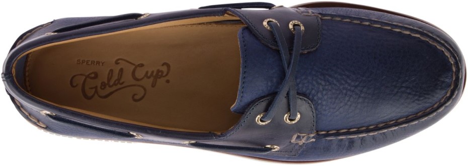 Sperry Copa De Oro Auténtico Original Rivingston Náutico Azul Marino