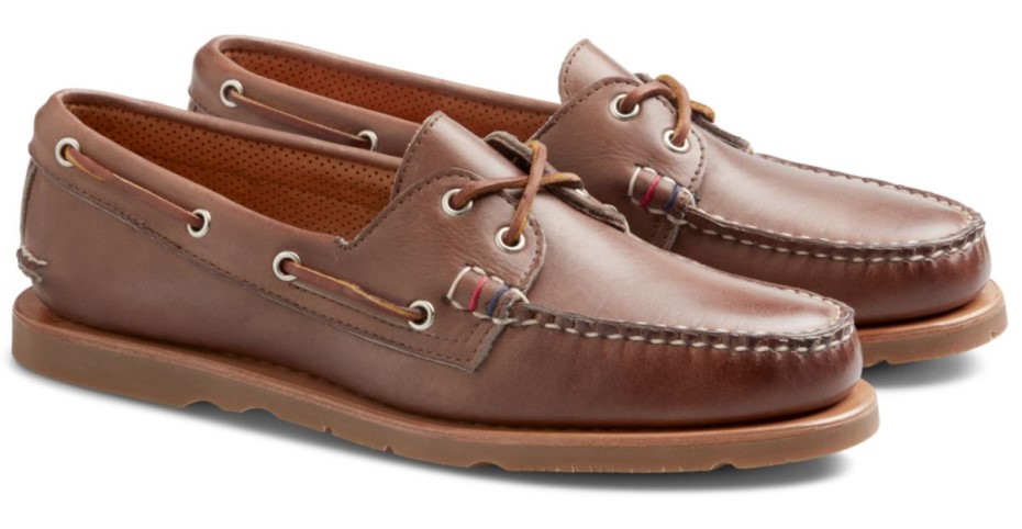 Copa De Oro Sperry Hecha A Mano En Maine Zapato Náutico Original Auténtico Marrón