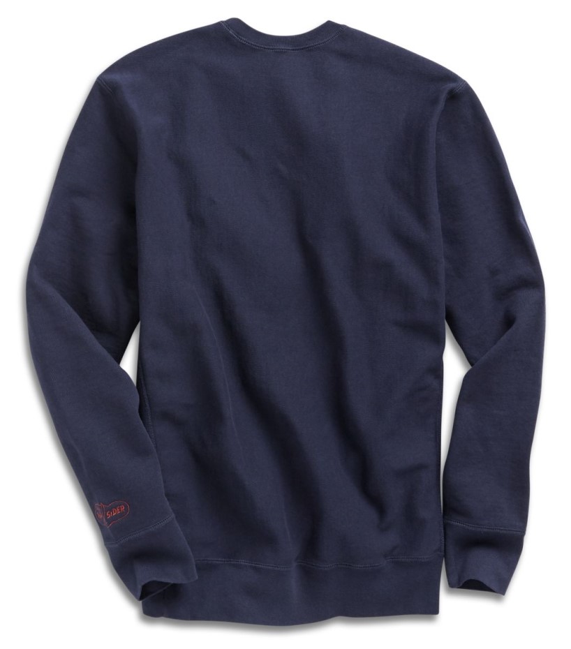 Sperry Hecho En EE. UU. Nube Algodón Tripulación Azul Marino