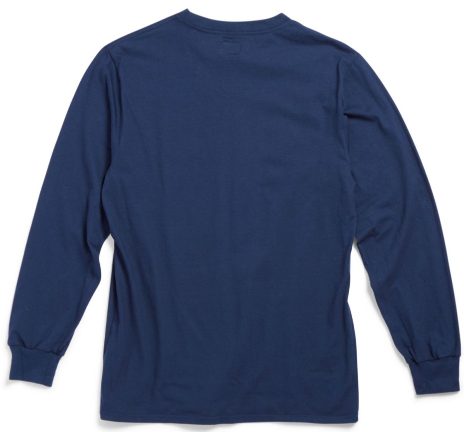 Camiseta De Manga Larga Cloud De Sperry Made In The Usa Azul Marino