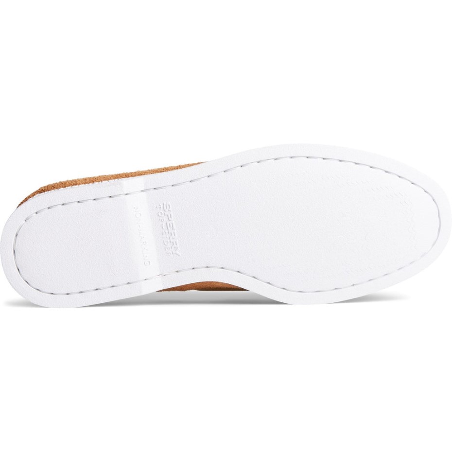 Sperry A/O - Zapato Náutico Con 2 Ojales Para Hombre, Color Canela