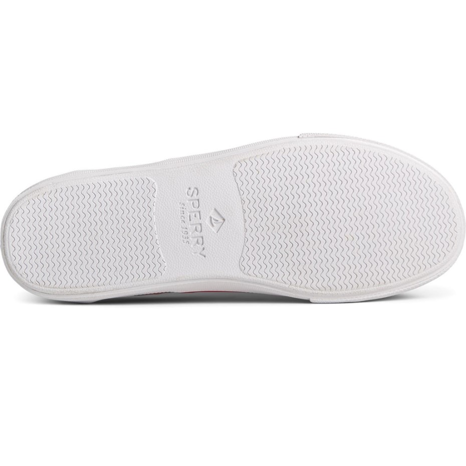 Sperry Hombres Striper Ii Cvo Ombre Lace Zapatos Rojo