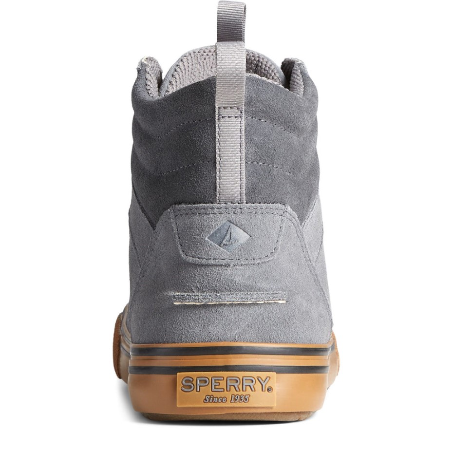 Sperry Hombre Striper Storm Excursionista Impermeable Gris