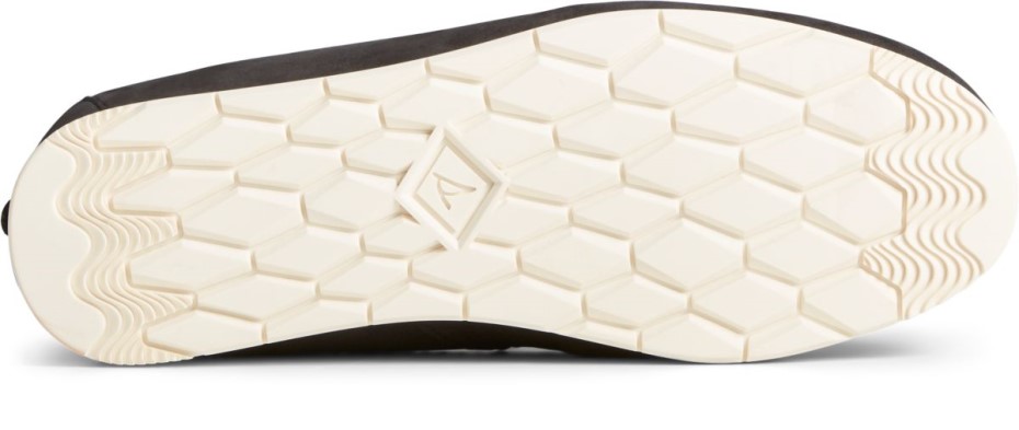 Zapatos Sin Cordones Sperry Moc-sider Premium En Negro