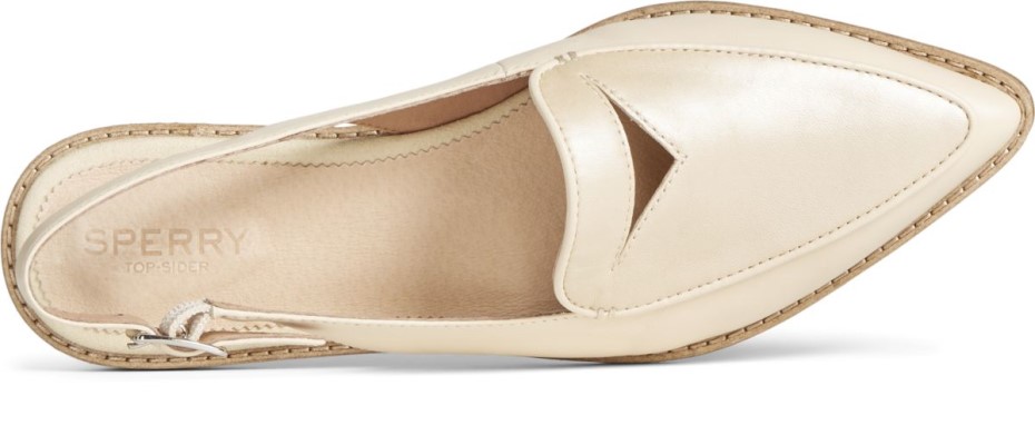 Sperry Saybrook Perlado Slingback Marfil