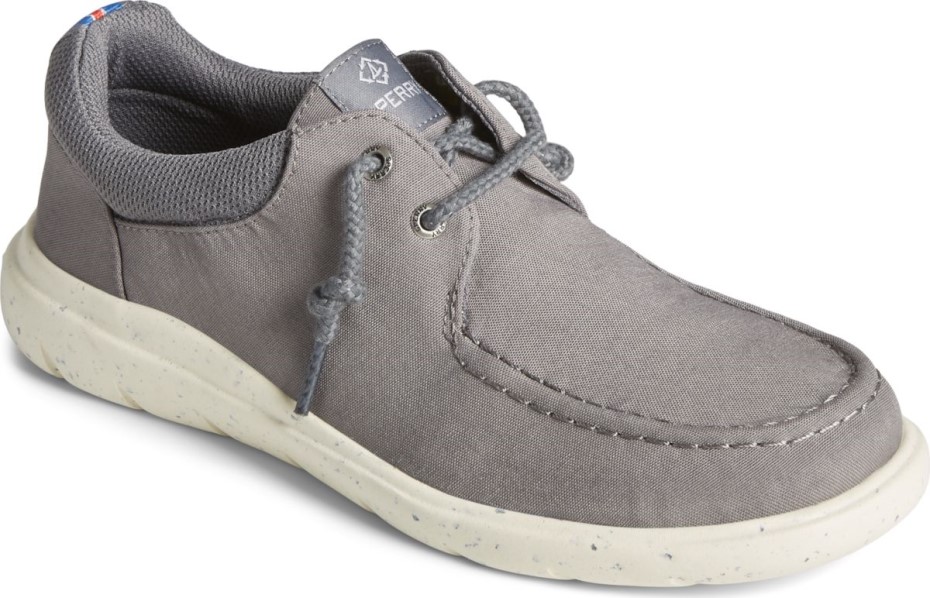 Slip Mocasín De Capitán Sperry Reciclado En Gris