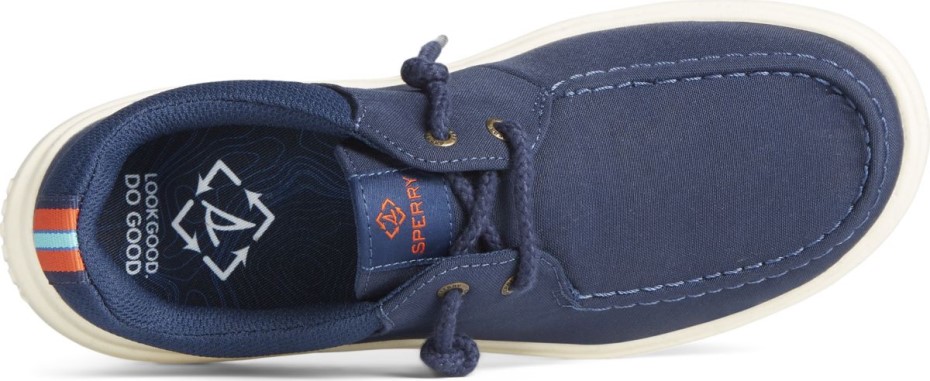 Calzoncillos Mocasines De Capitán Sperry Reciclados En Azul Marino