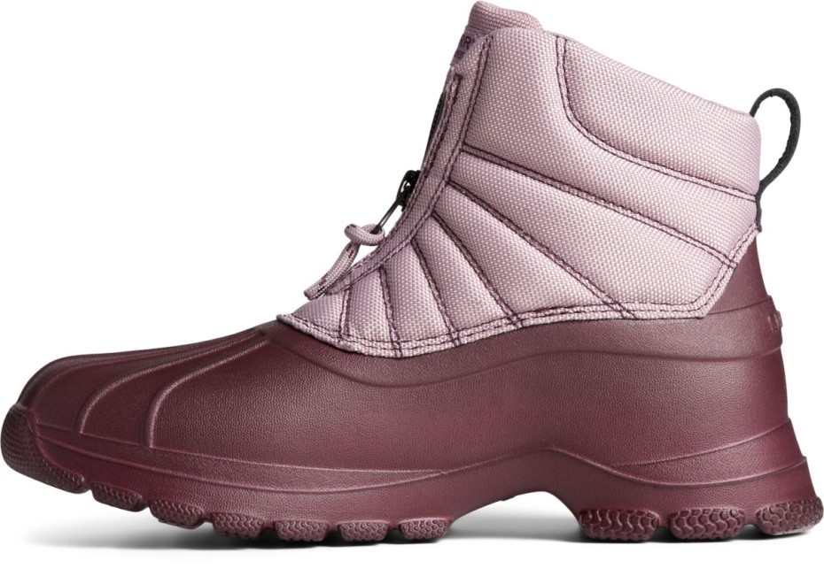 Bota Con Cremallera Y Flotador De Pato Ciclado Al Mar Sperry Lavanda