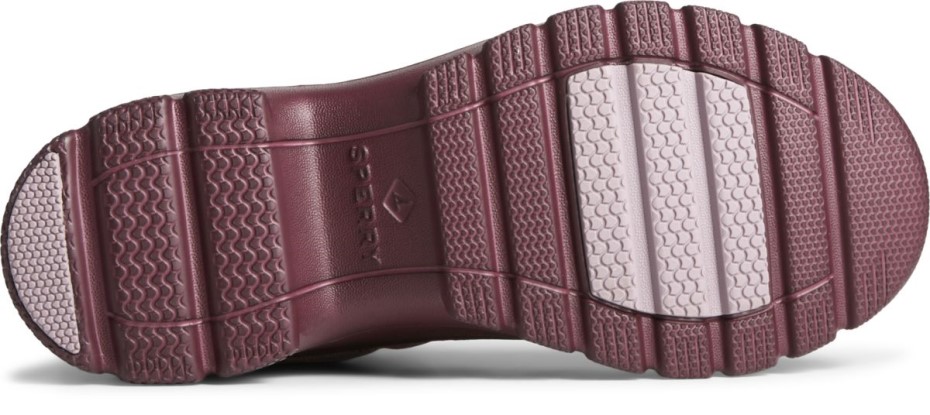 Bota Con Cremallera Y Flotador De Pato Ciclado Al Mar Sperry Lavanda