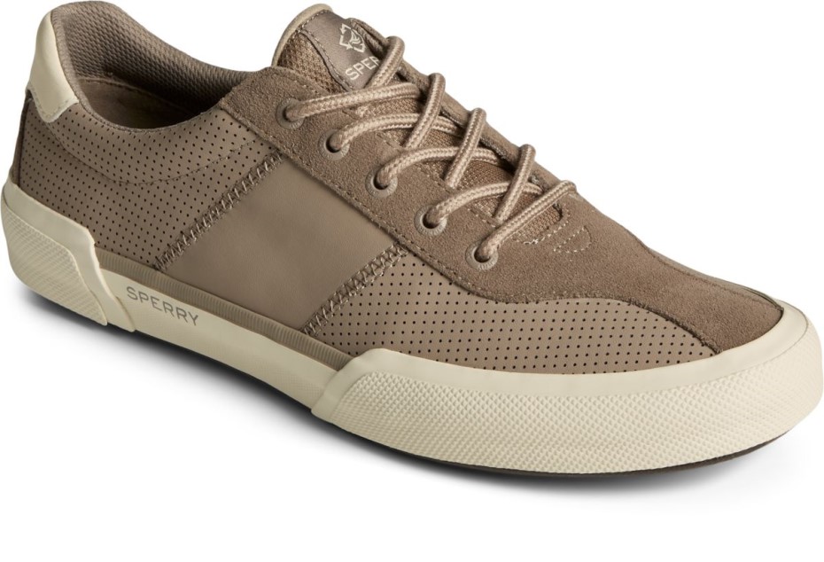 Zapatilla Sperry Seacycled Soletide 2 Ojales Taupe