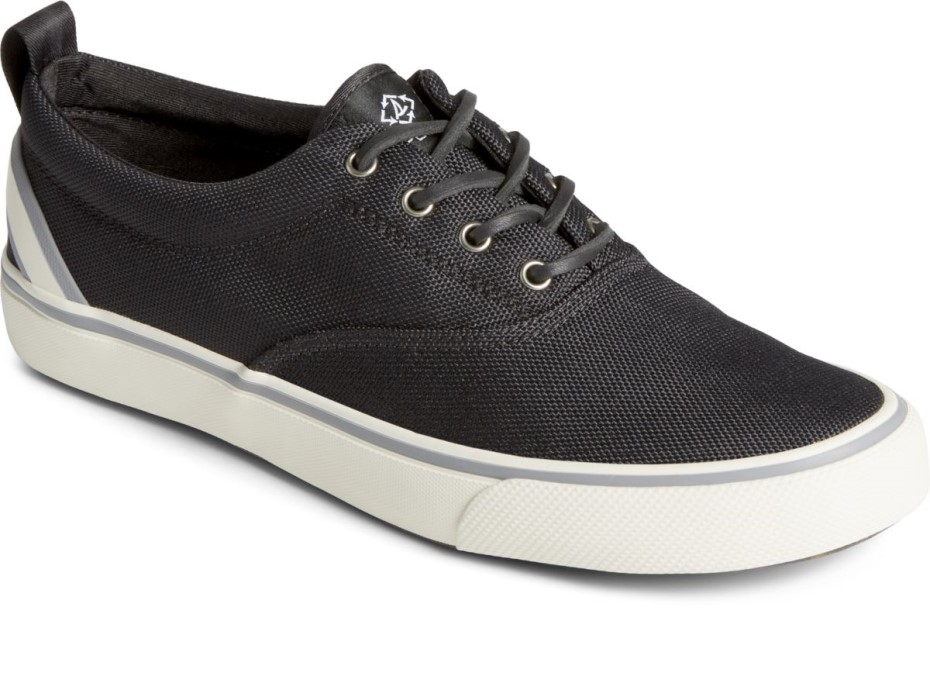 Zapatillas Sperry Seacycled Striper Ii Cvo Negras