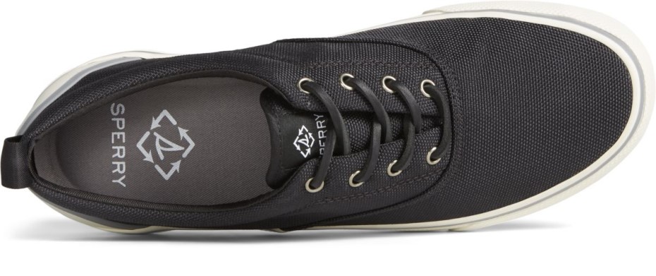 Zapatillas Sperry Seacycled Striper Ii Cvo Negras